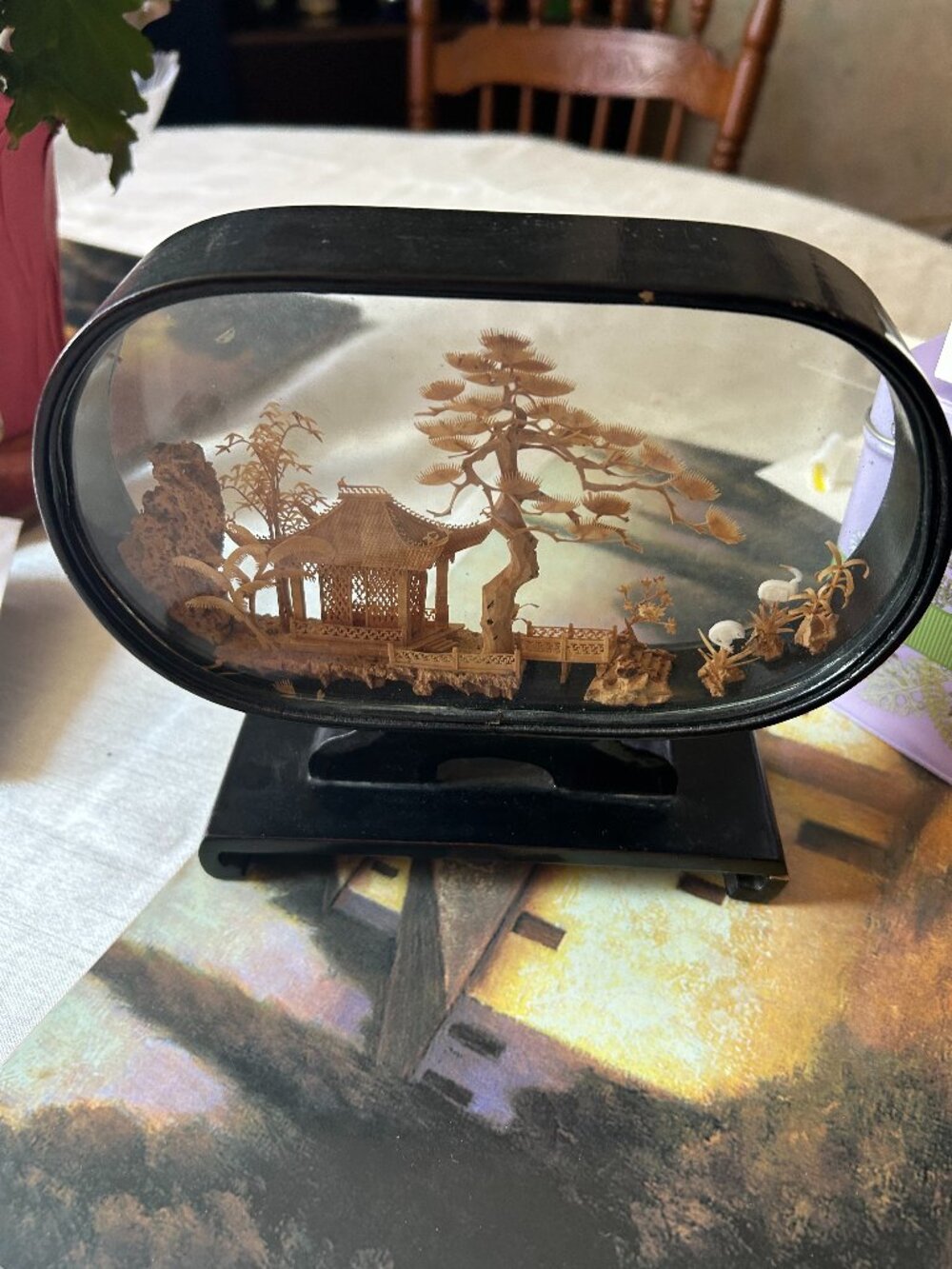 chinese hand carved  picture